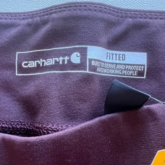 NWT Carhartt Women's Burgundy Utility Leggings Force Size 2XL MSRP $60 (C2) - Picture 7 of 11